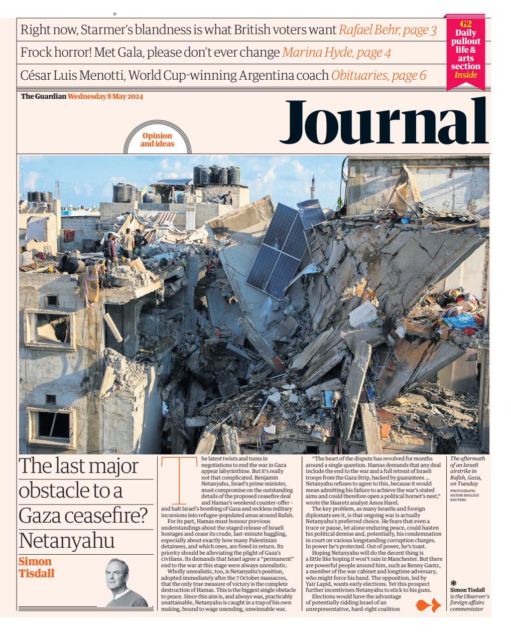 The Guardian Newspaper Preview Pages