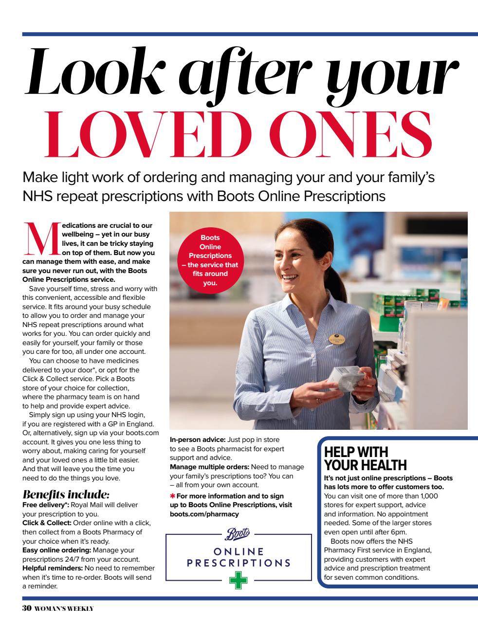 Woman's Weekly Preview Pages