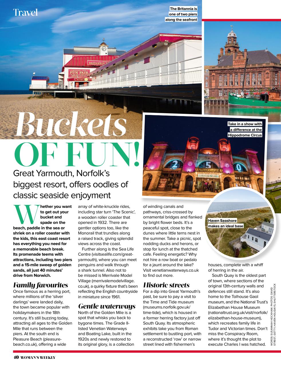 Woman's Weekly Preview Pages