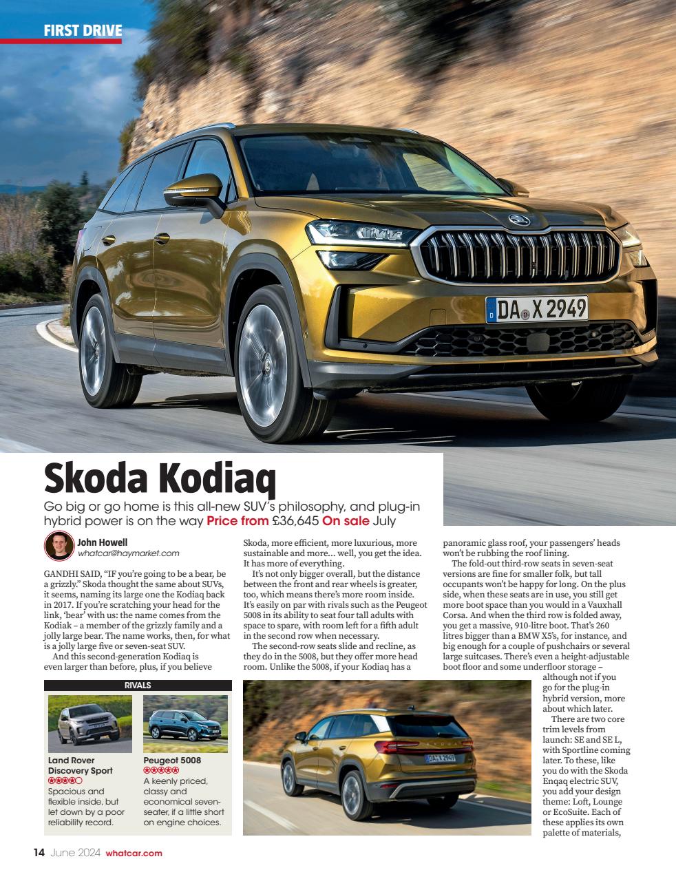 What Car? Preview Pages