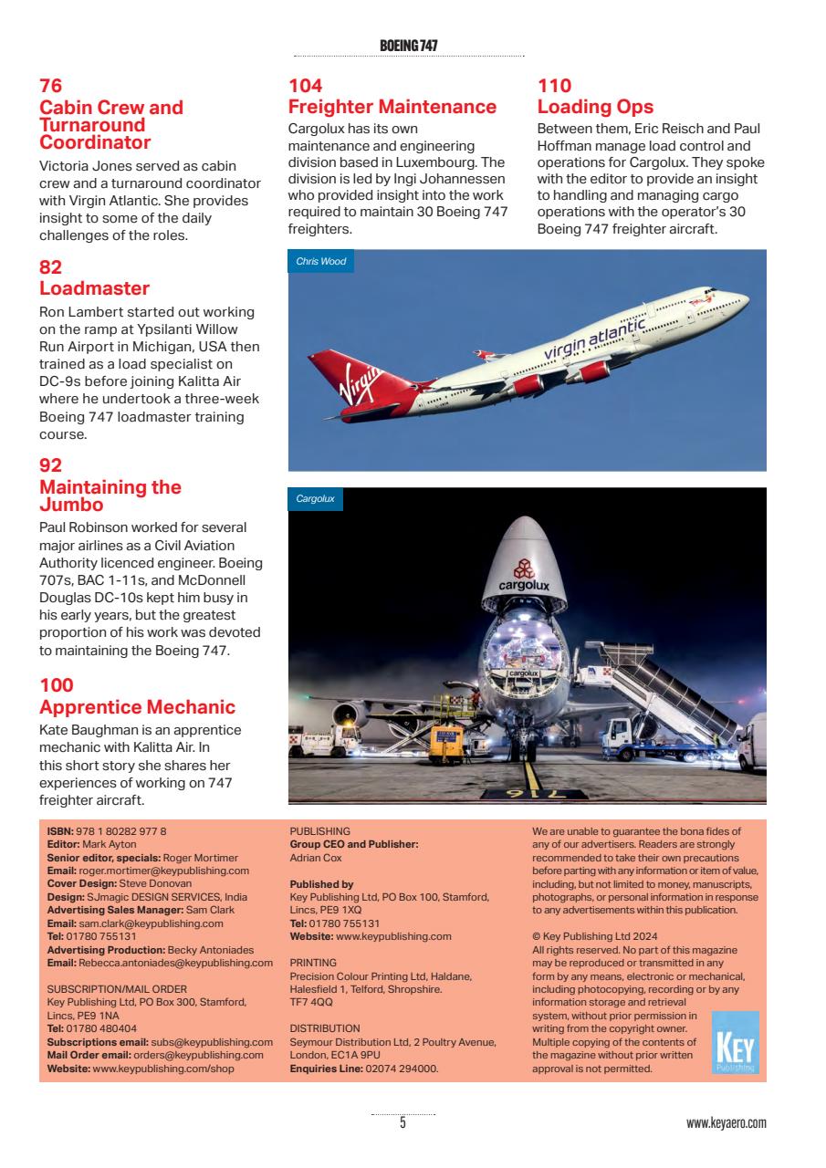 Airliner World Preview Pages