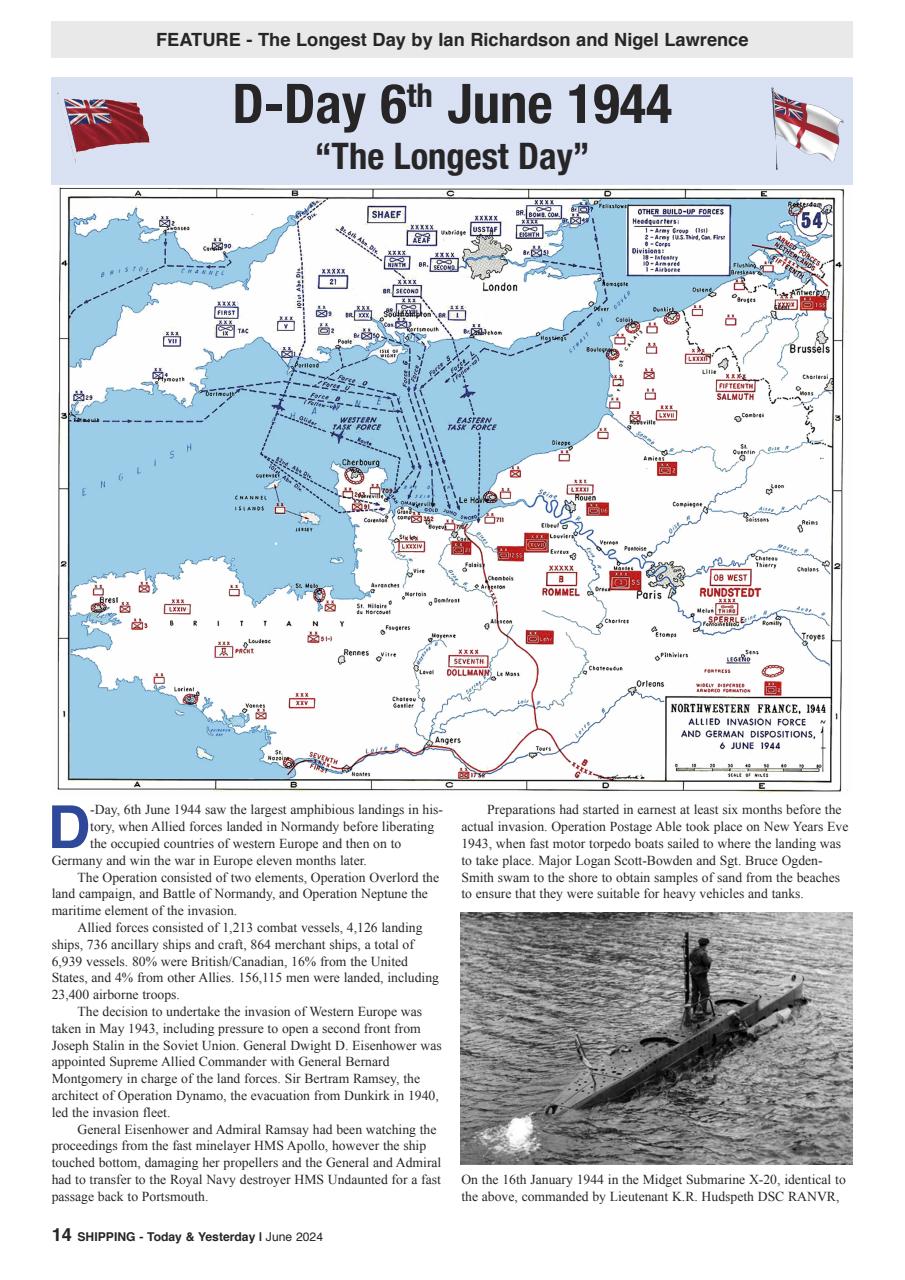 Shipping Today & Yesterday Preview Pages