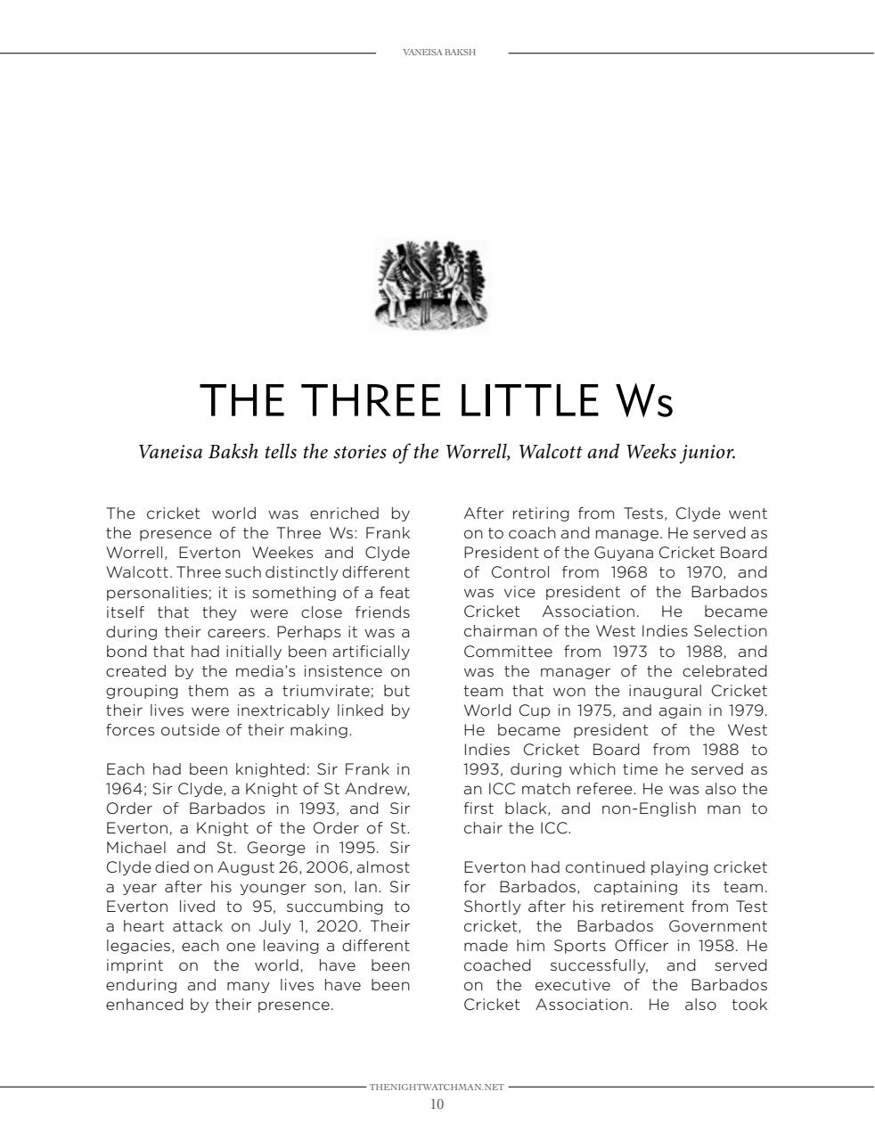 The Nightwatchman Preview Pages