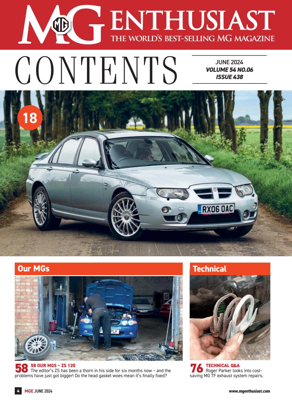 MG Enthusiast Preview Pages