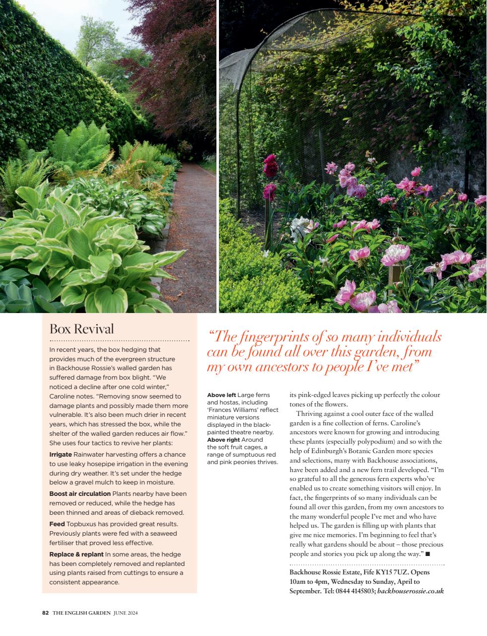The English Garden Preview Pages