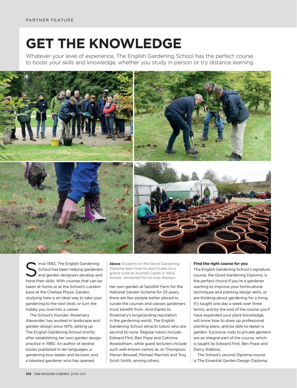 The English Garden Preview Pages