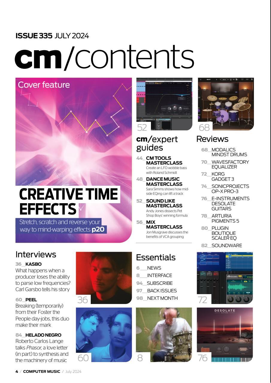 Computer Music Preview Pages