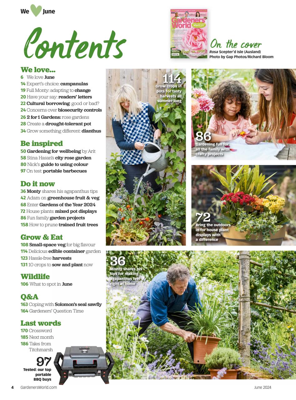 BBC Gardeners’ World Magazine Preview Pages