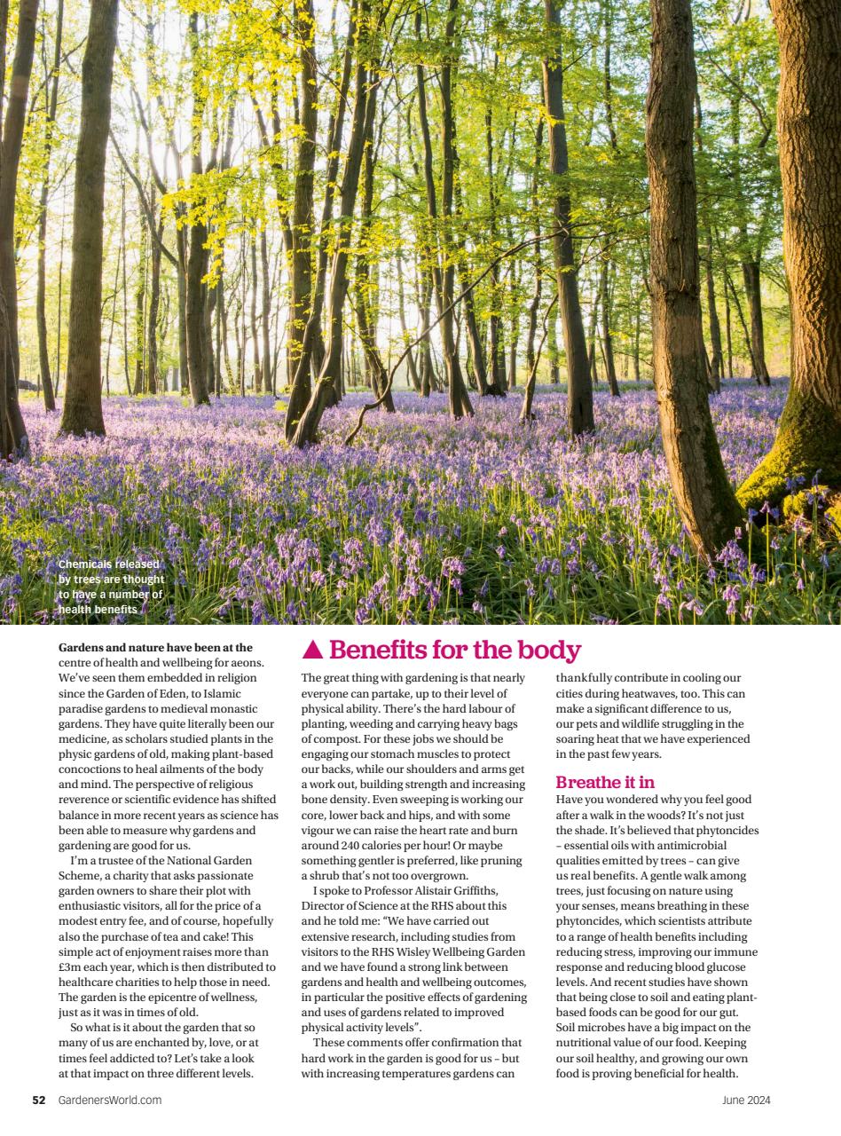 BBC Gardeners’ World Magazine Preview Pages