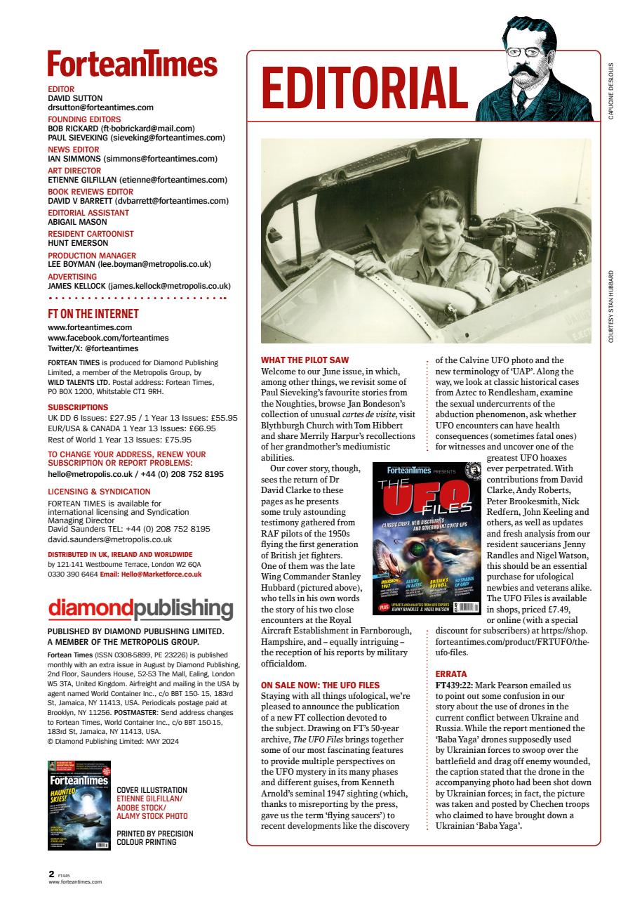 Fortean Times Preview Pages