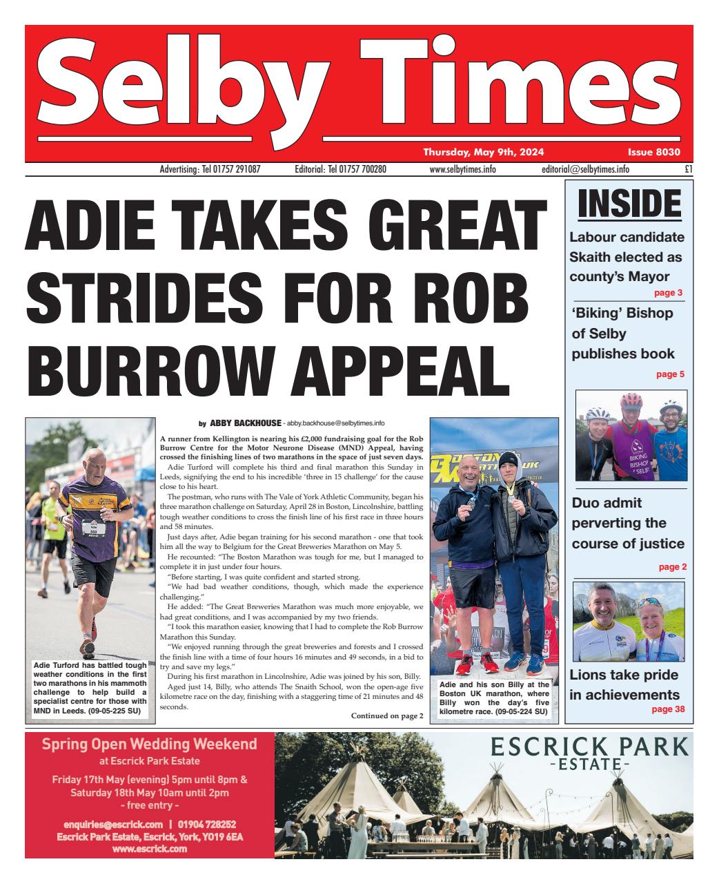 Selby Times Preview Pages