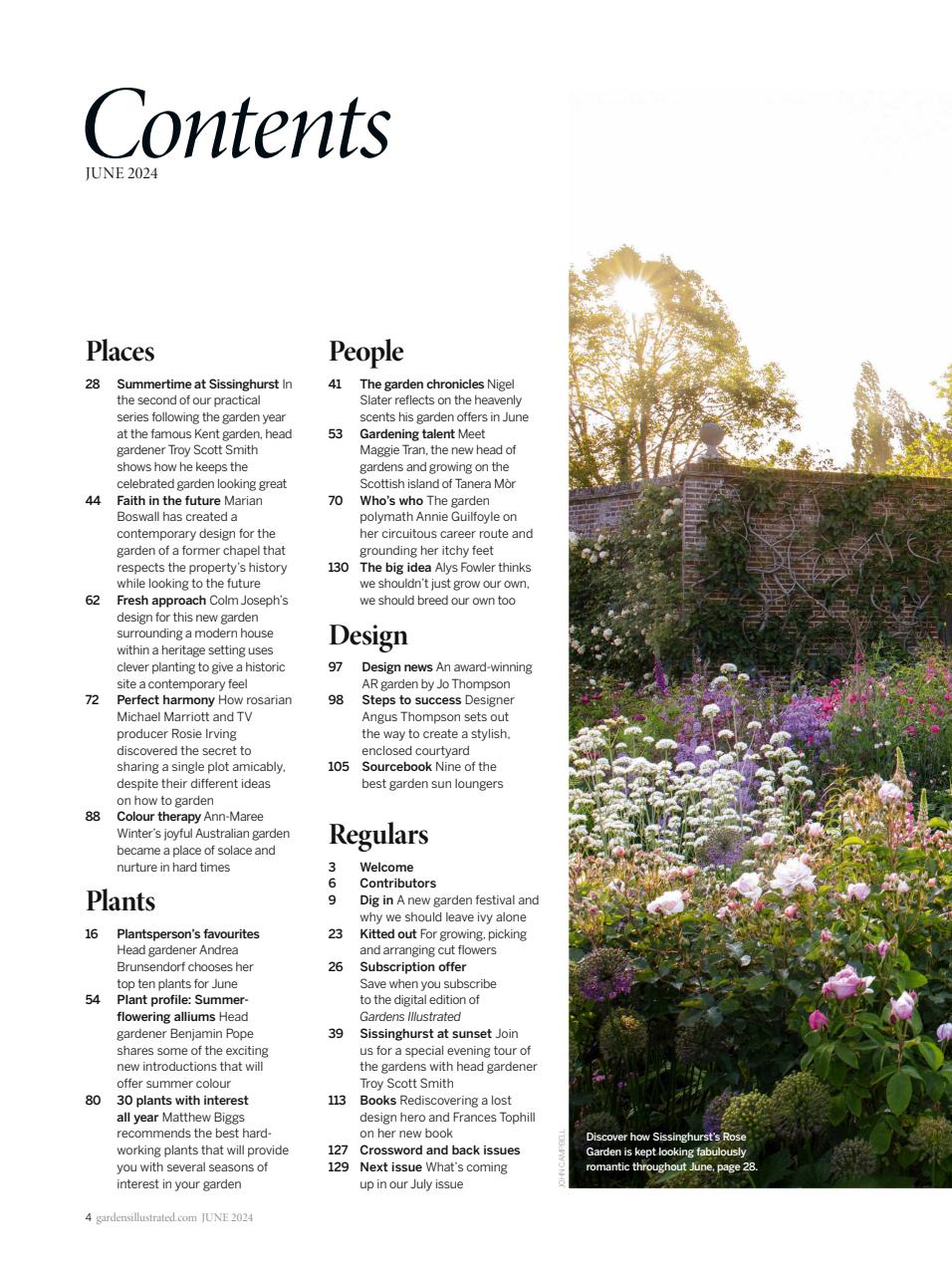 Gardens Illustrated Preview Pages