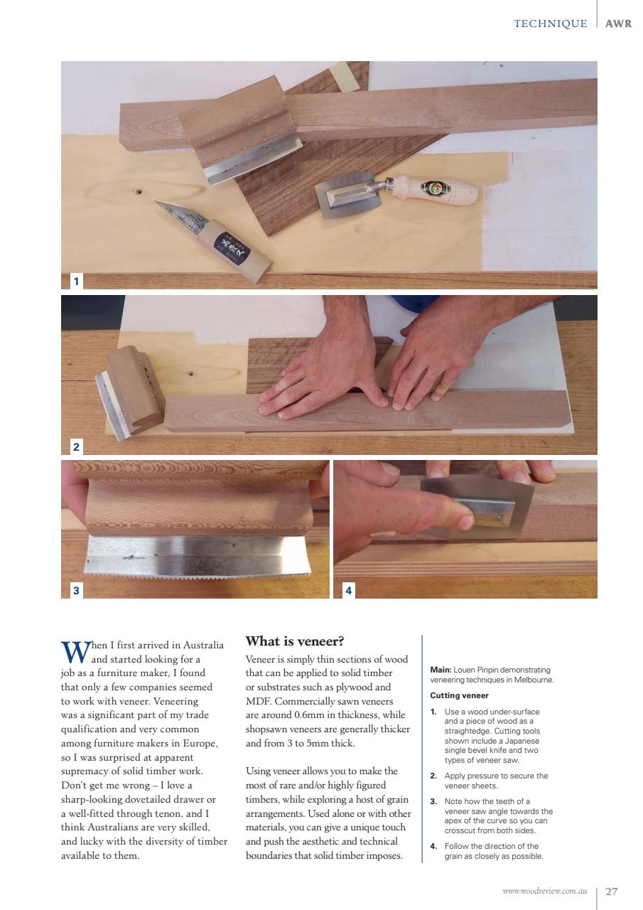 Australian Wood Review Preview Pages