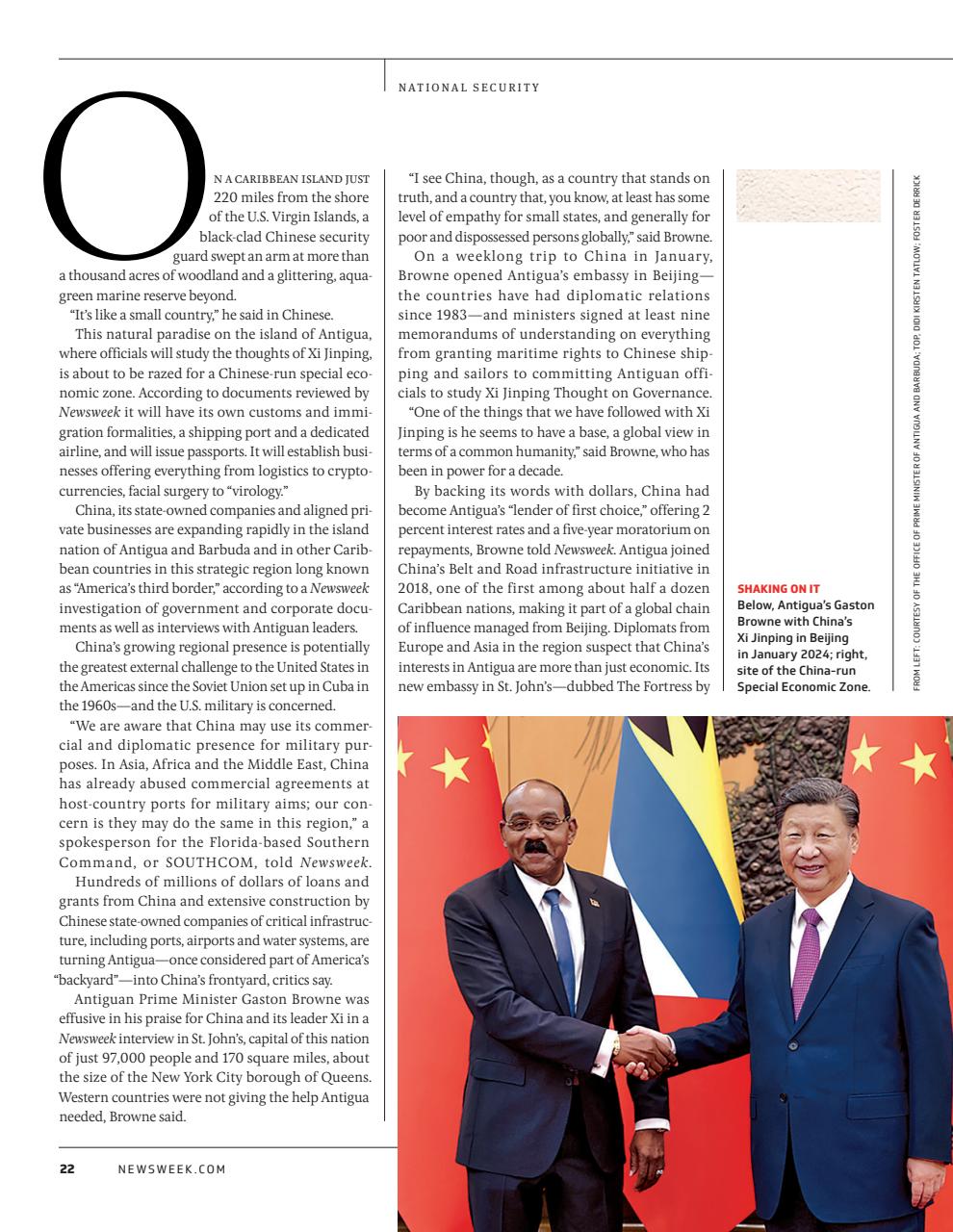 Newsweek International Preview Pages