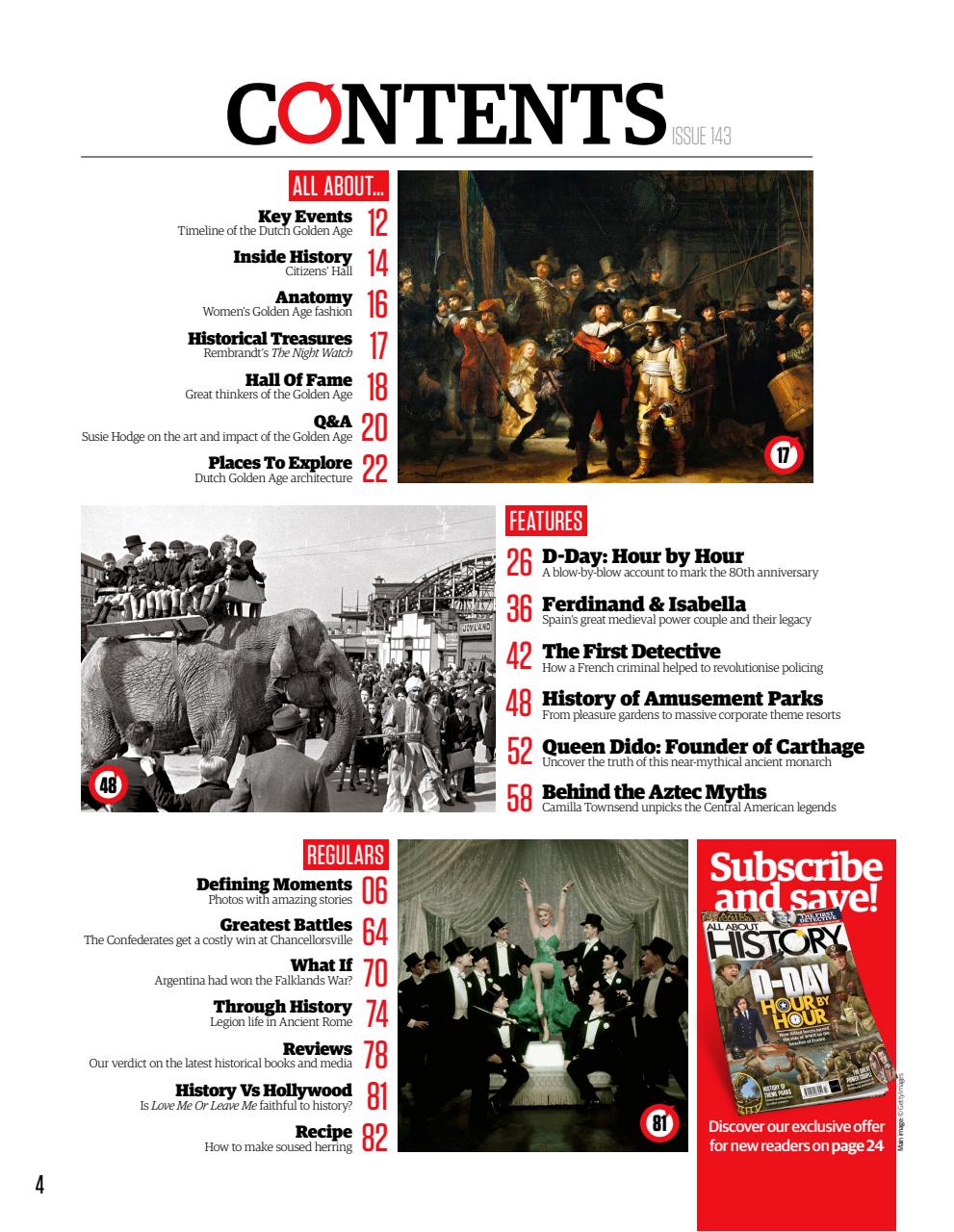 All About History Preview Pages