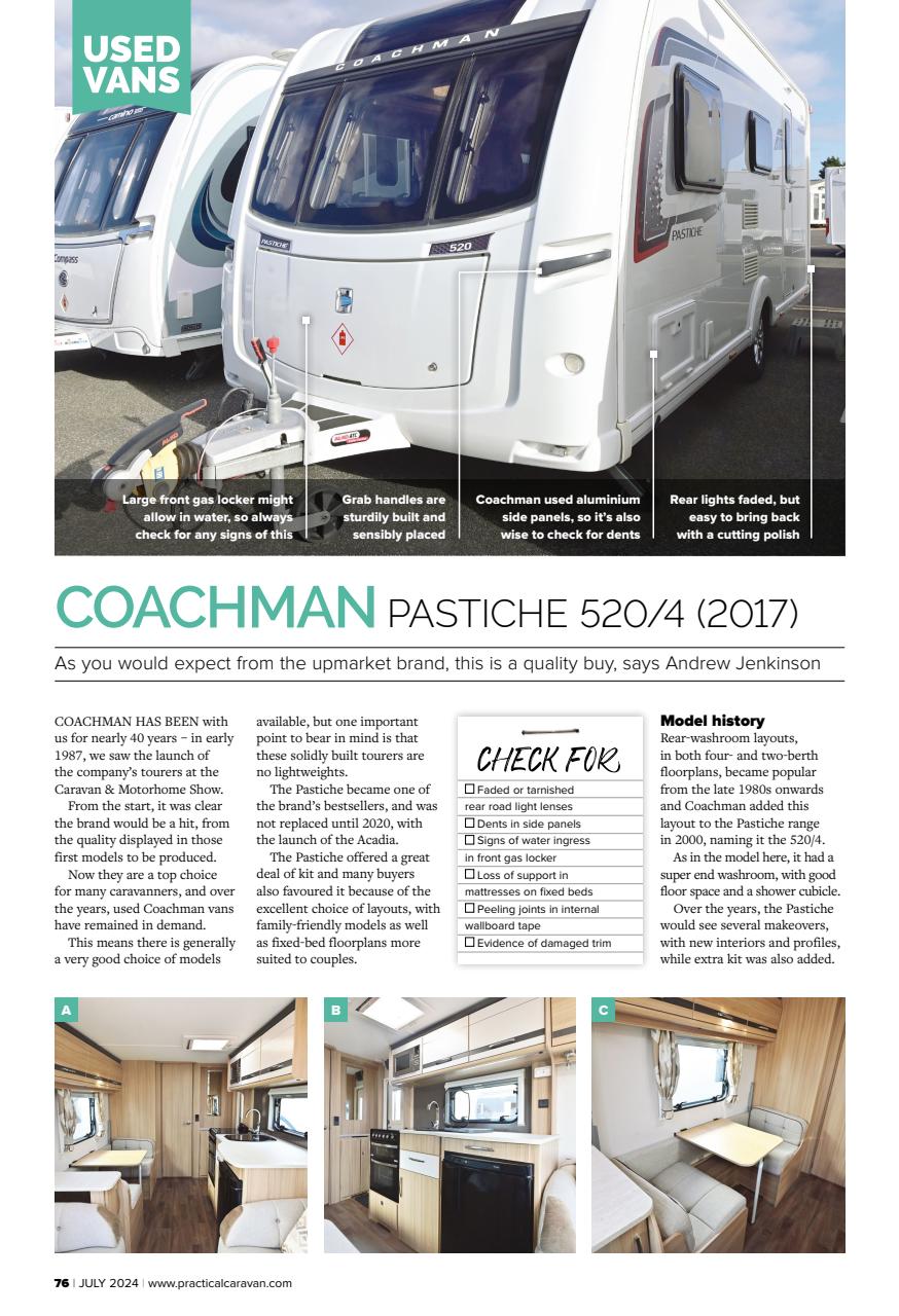 Practical Caravan Preview Pages