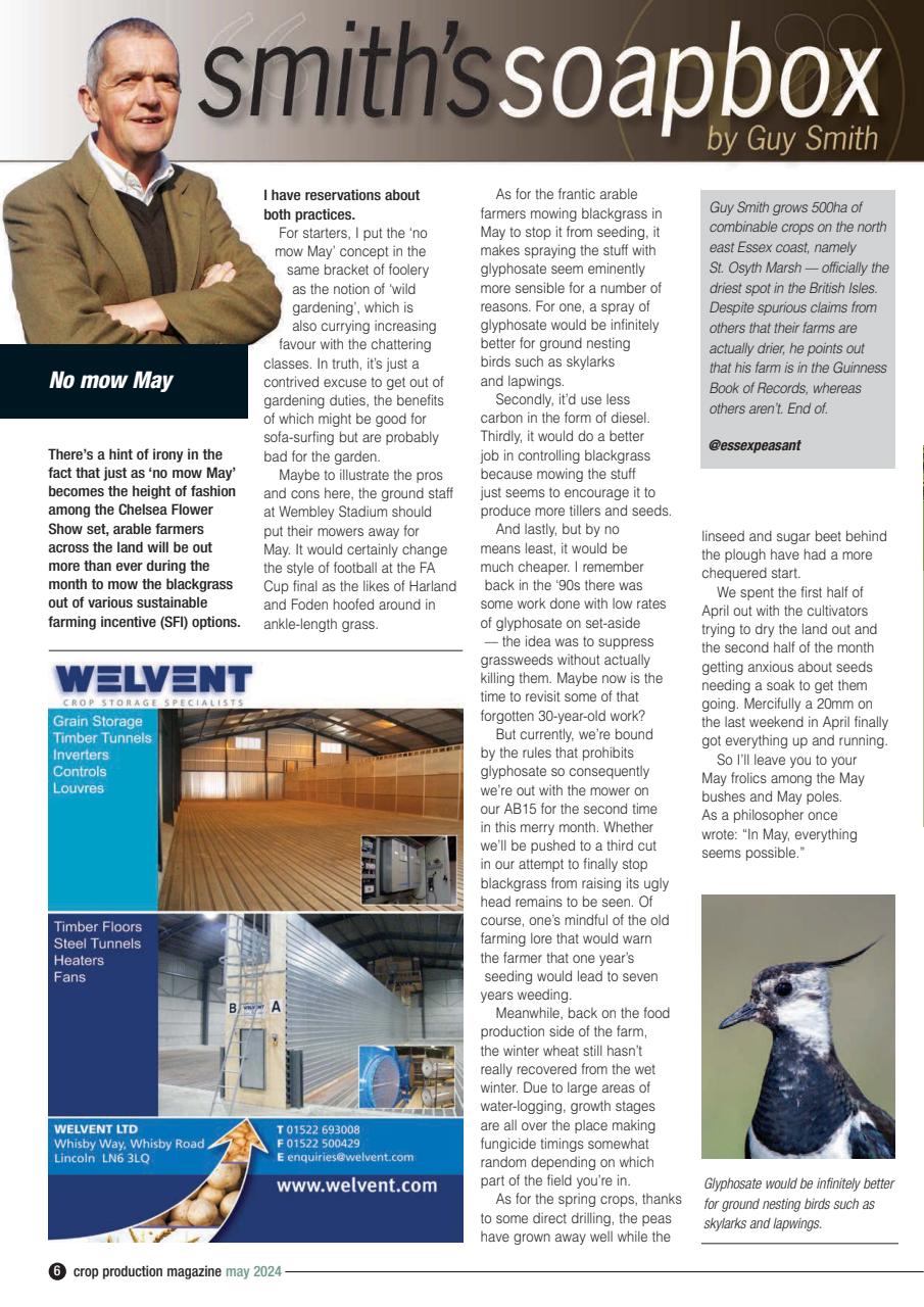 Crop Production Magazine Preview Pages
