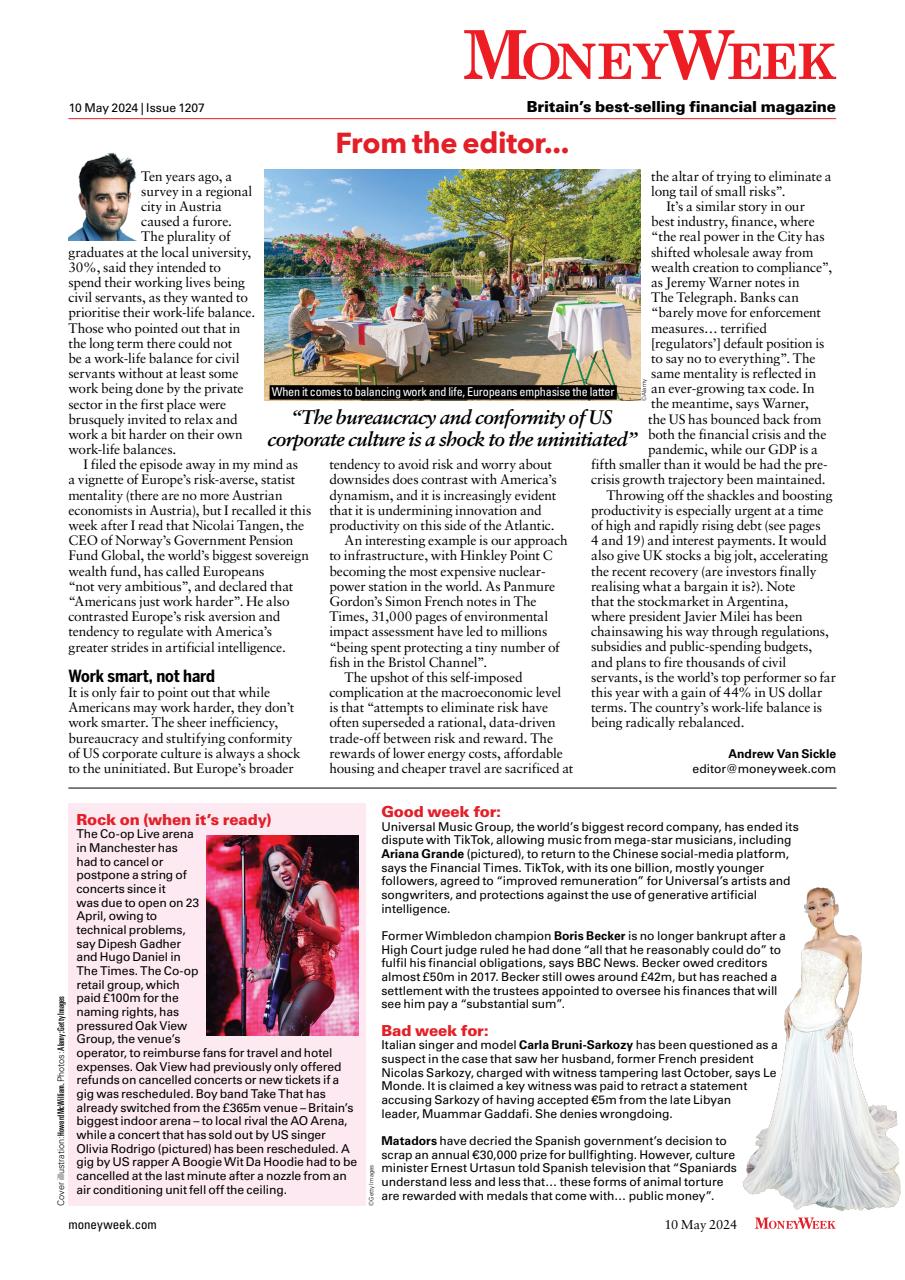 MoneyWeek Preview Pages