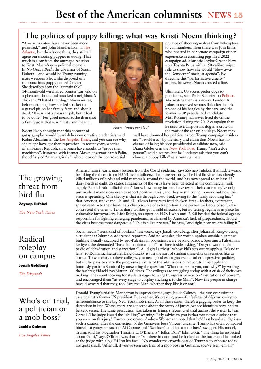 The Week Preview Pages