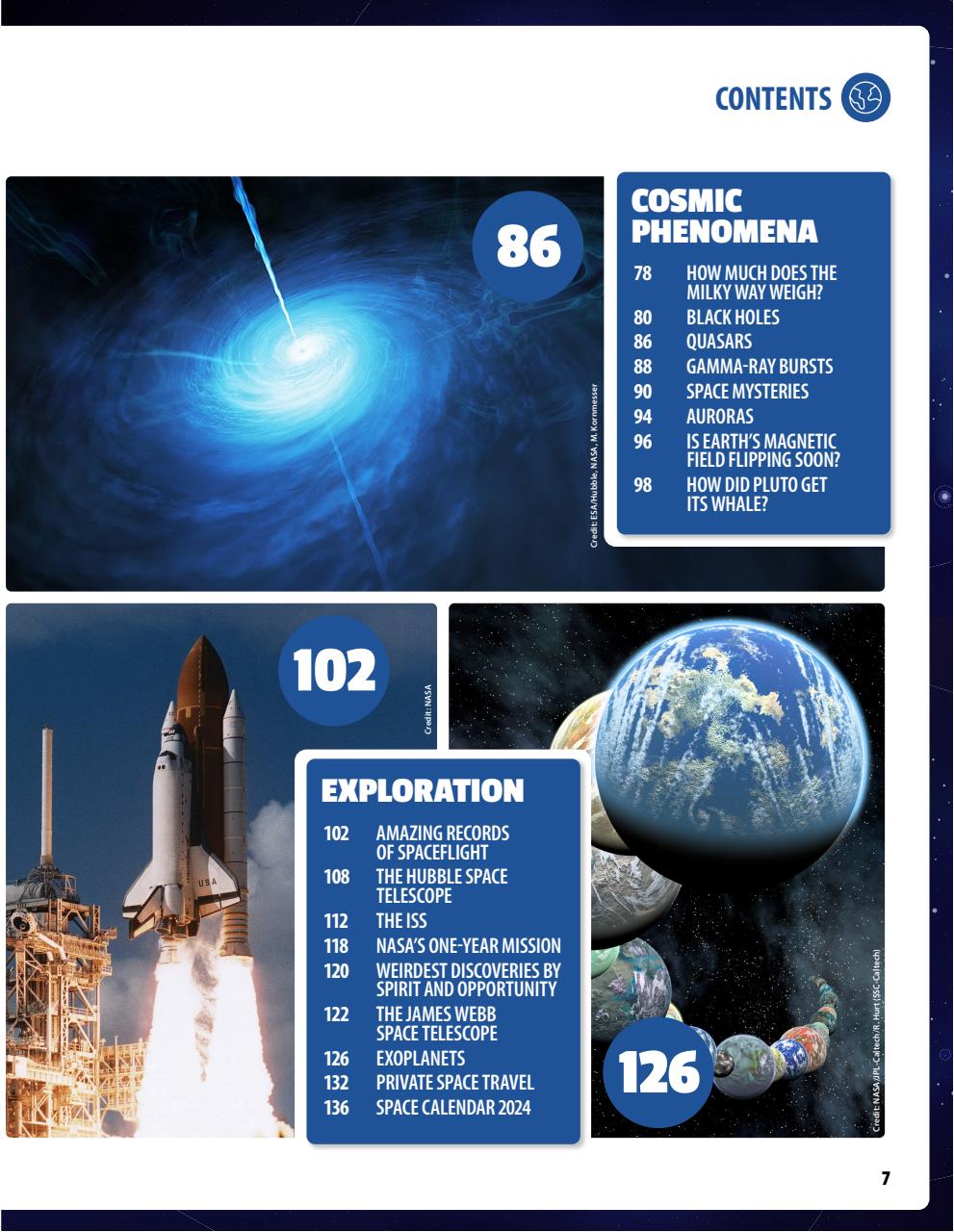 All About Space Bookazine Preview Pages