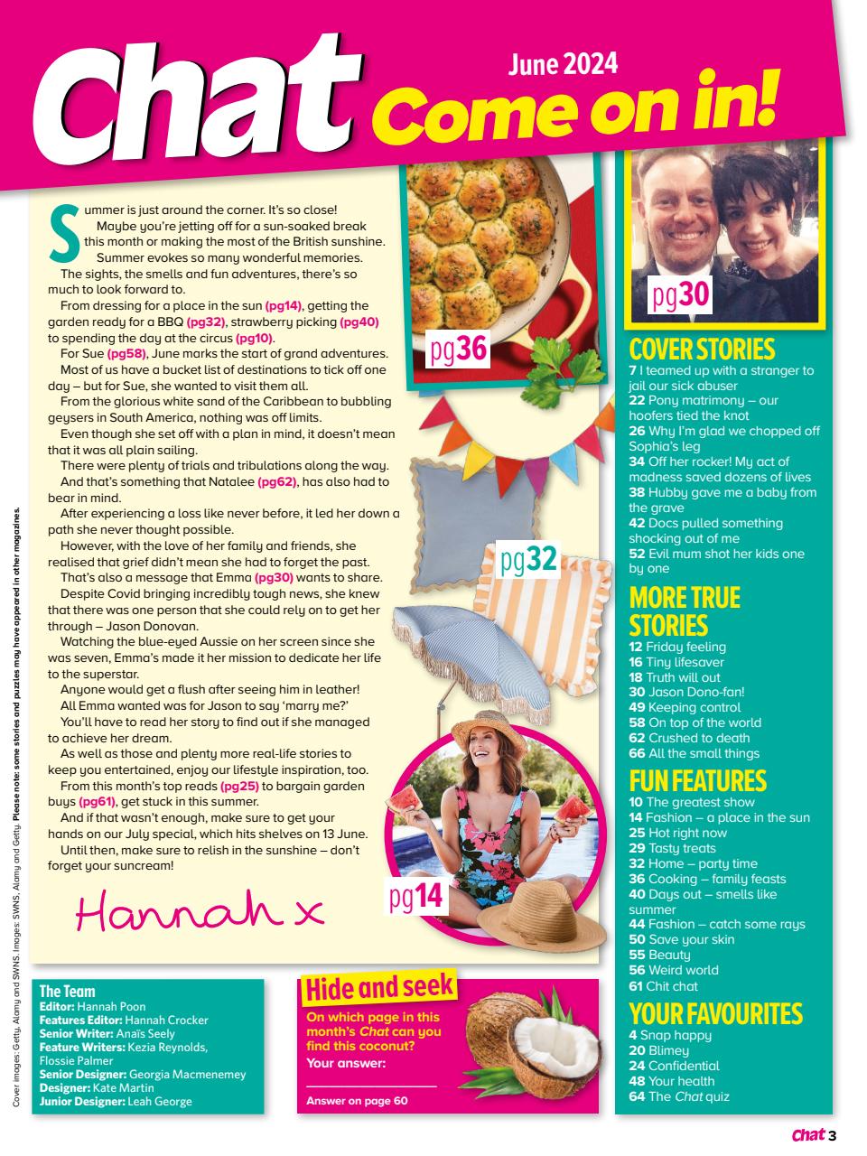 Chat Specials Preview Pages