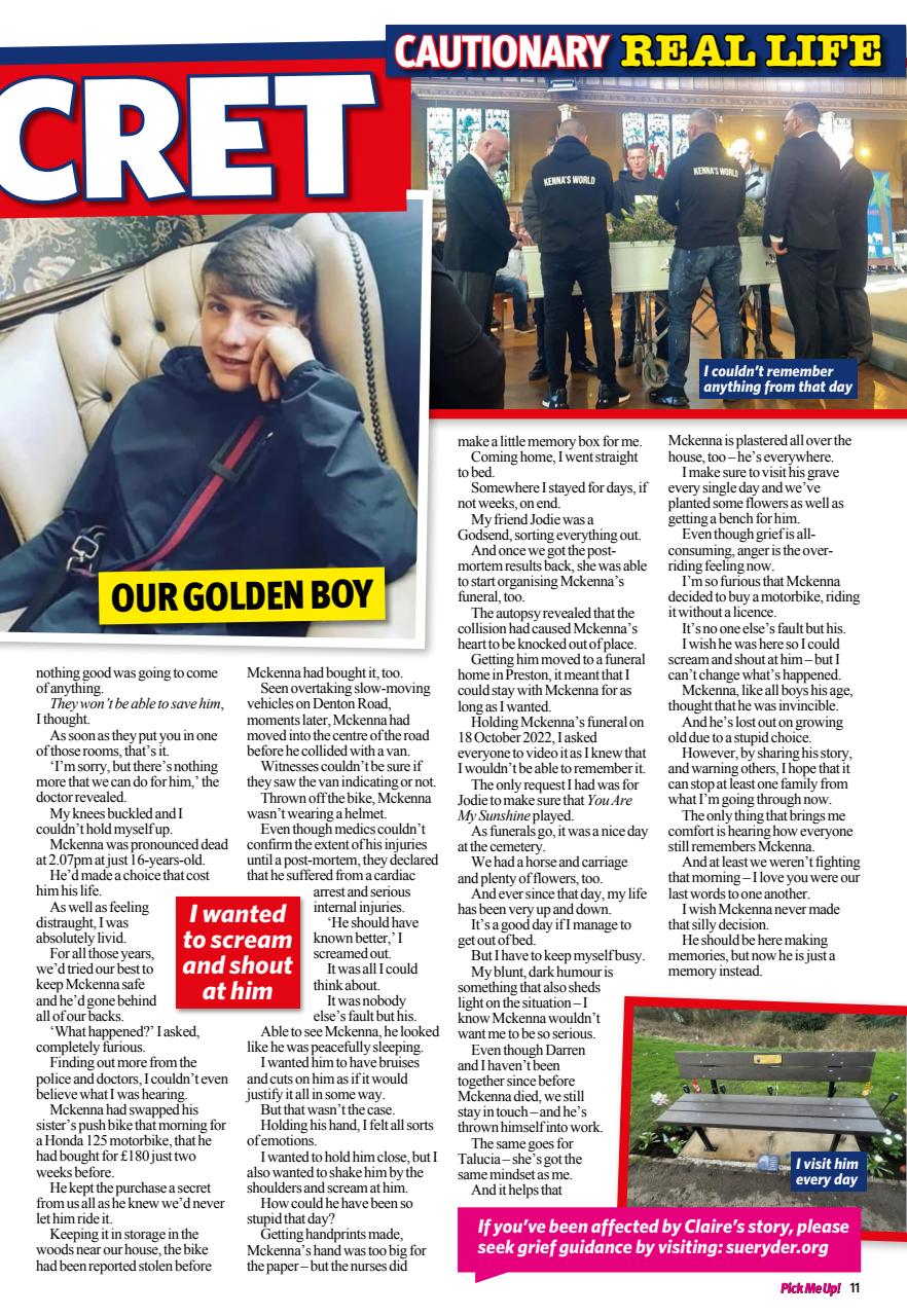 Pick Me Up Preview Pages