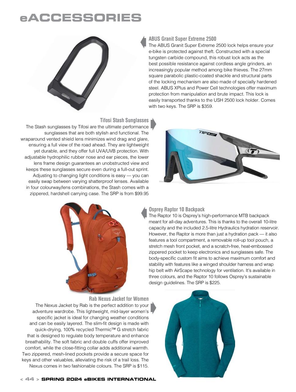 eBikes International Preview Pages