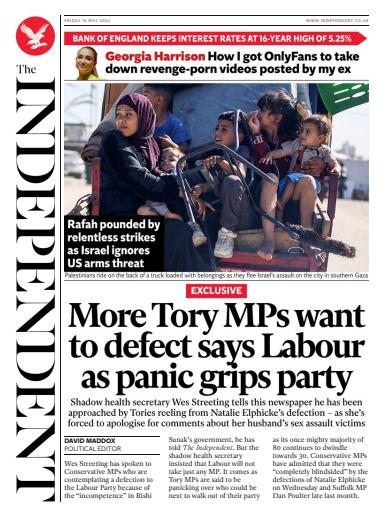 The Independent Daily Edition Newspaper issue 