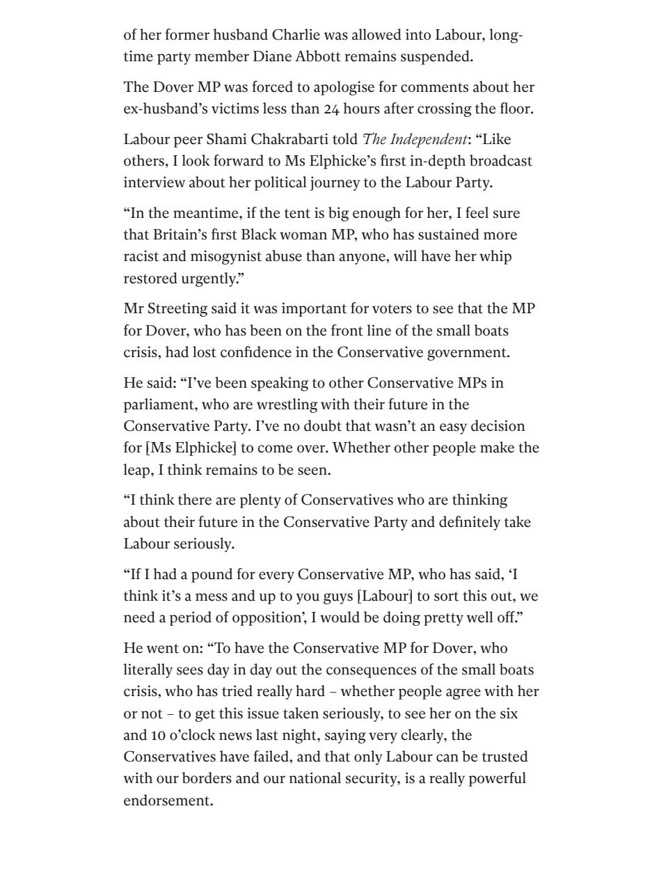 The Independent Daily Edition Newspaper Preview Pages