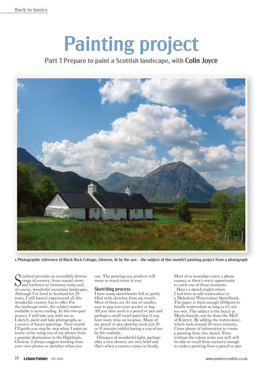 Leisure Painter & The Artist Preview Pages