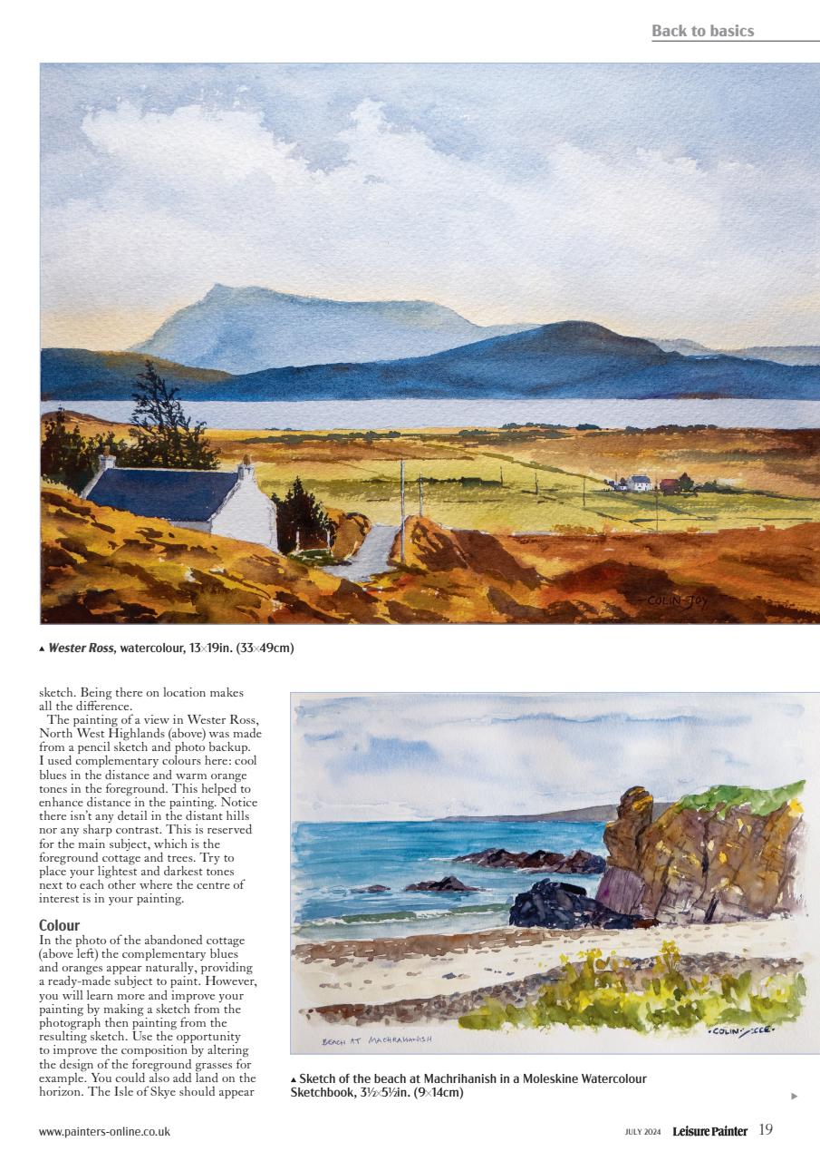 Leisure Painter & The Artist Preview Pages