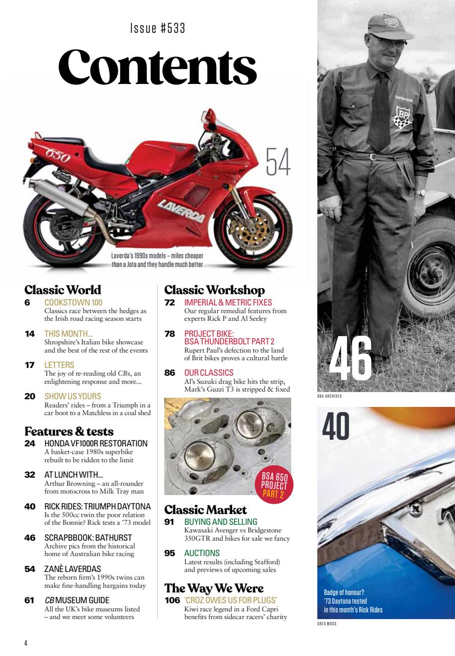 Classic Bike Preview Pages