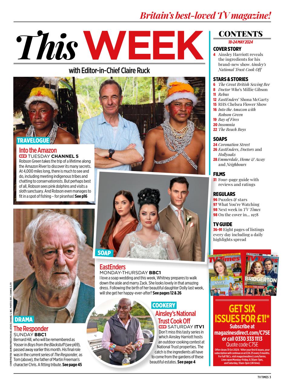 TV Times Preview Pages