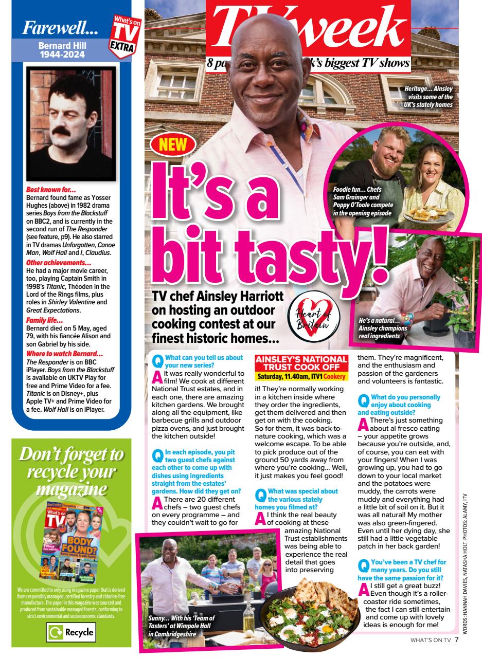 What's on TV Preview Pages