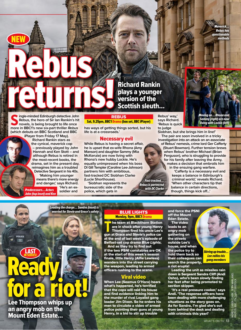 What's on TV Preview Pages