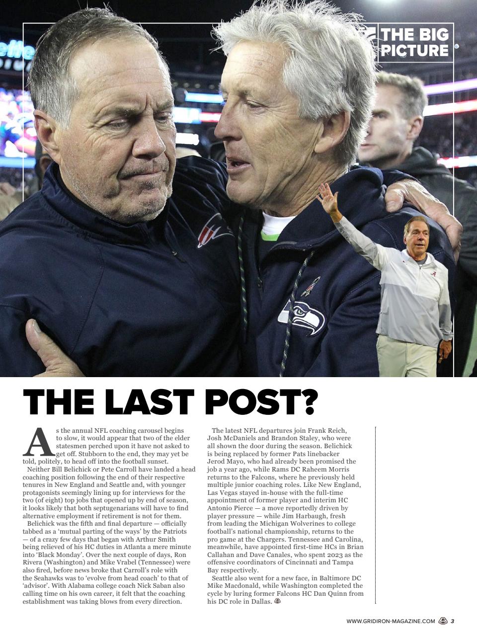 Gridiron Preview Pages