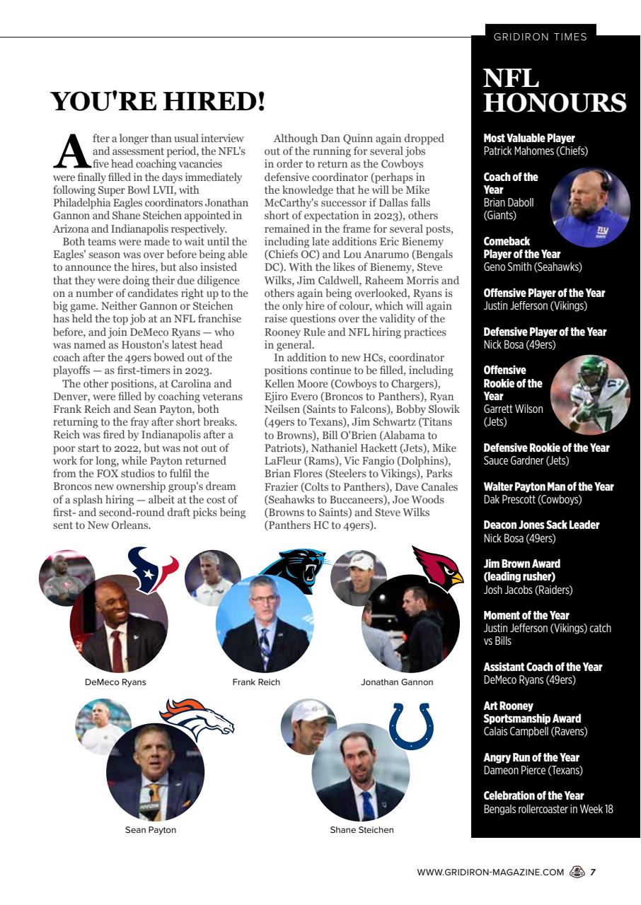 Gridiron Preview Pages
