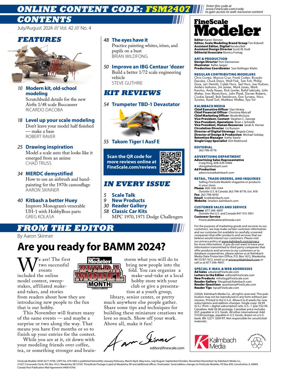 FineScale Modeler Preview Pages