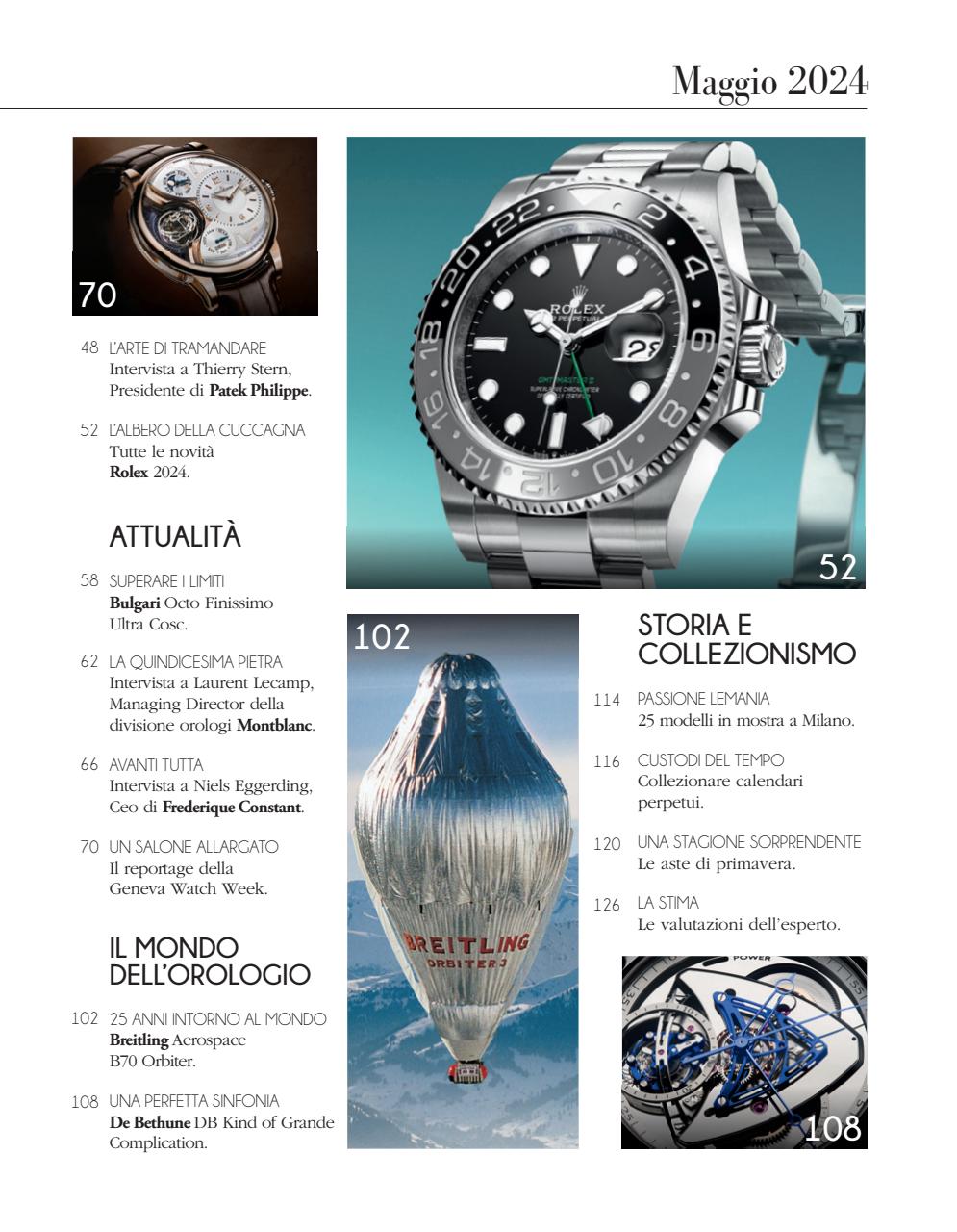 L'Orologio Preview Pages