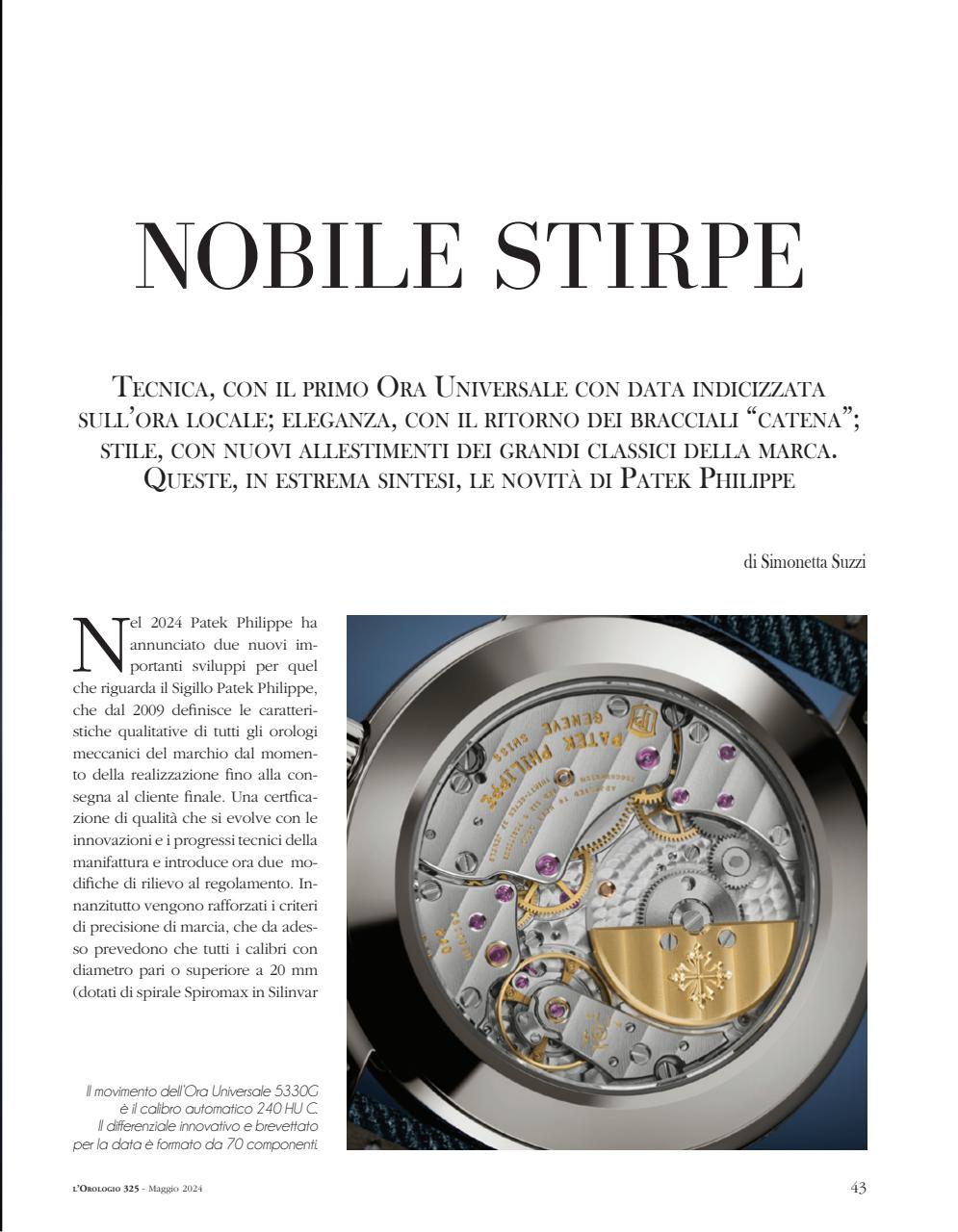 L'Orologio Preview Pages