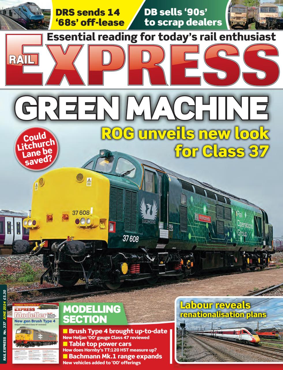 Rail Express Preview Pages