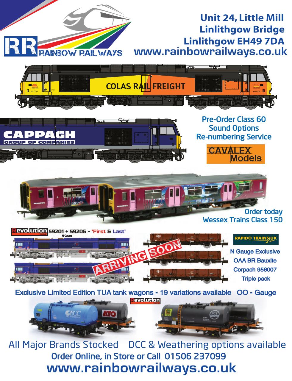Rail Express Preview Pages