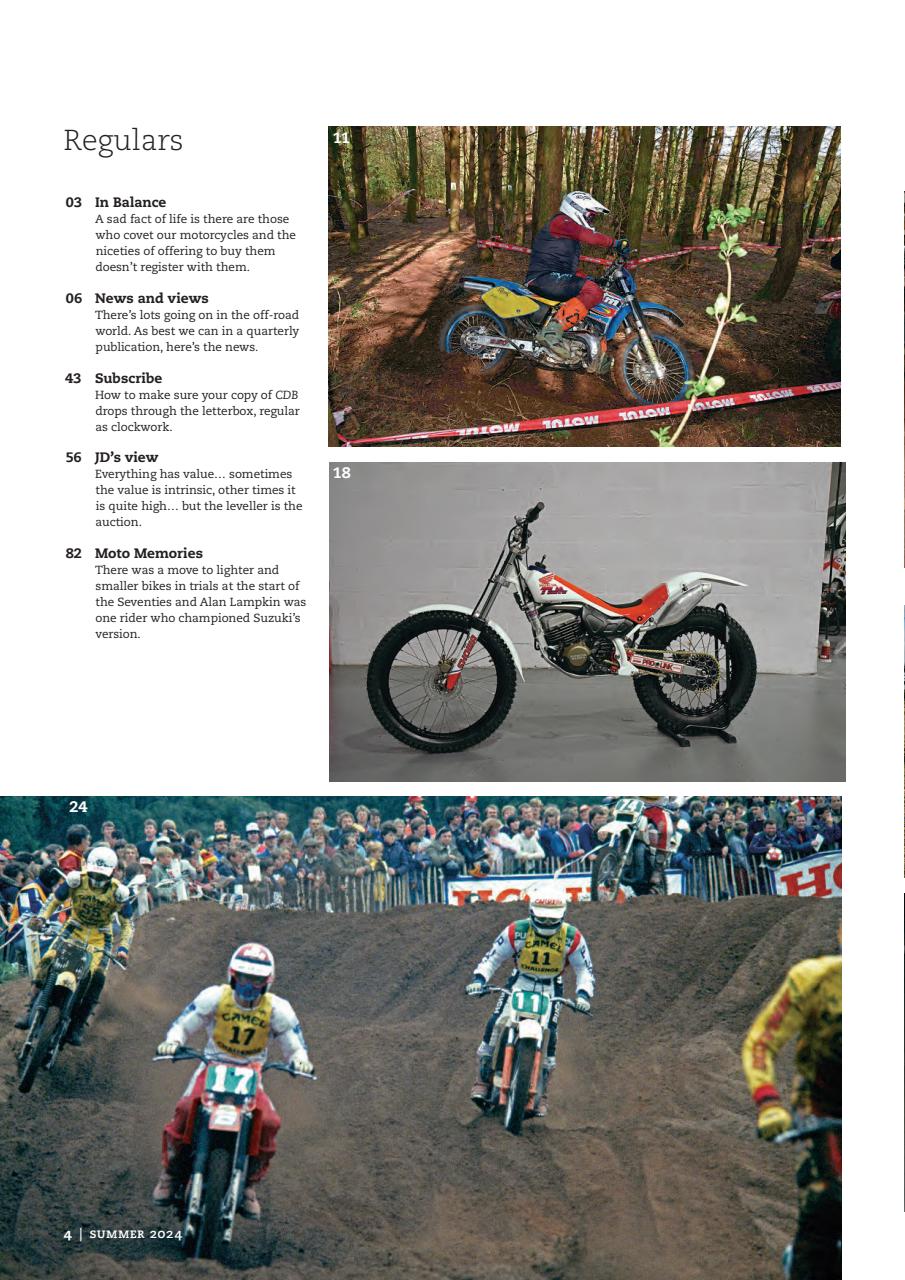 Classic Dirt Bike Preview Pages