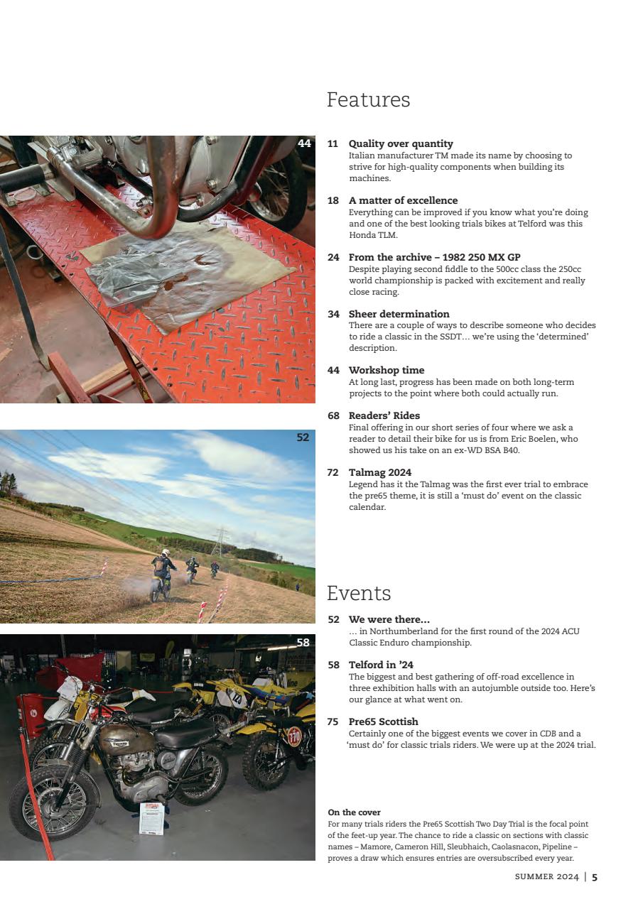 Classic Dirt Bike Preview Pages