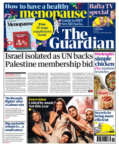 The Guardian Newspaper issue Saturday, May 11, 2024