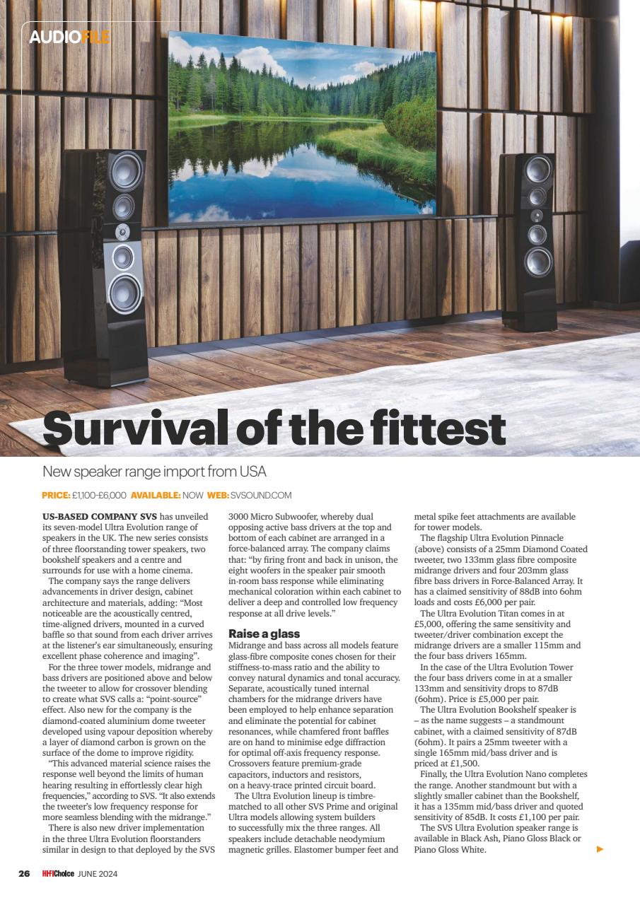 Hi-Fi Choice Preview Pages