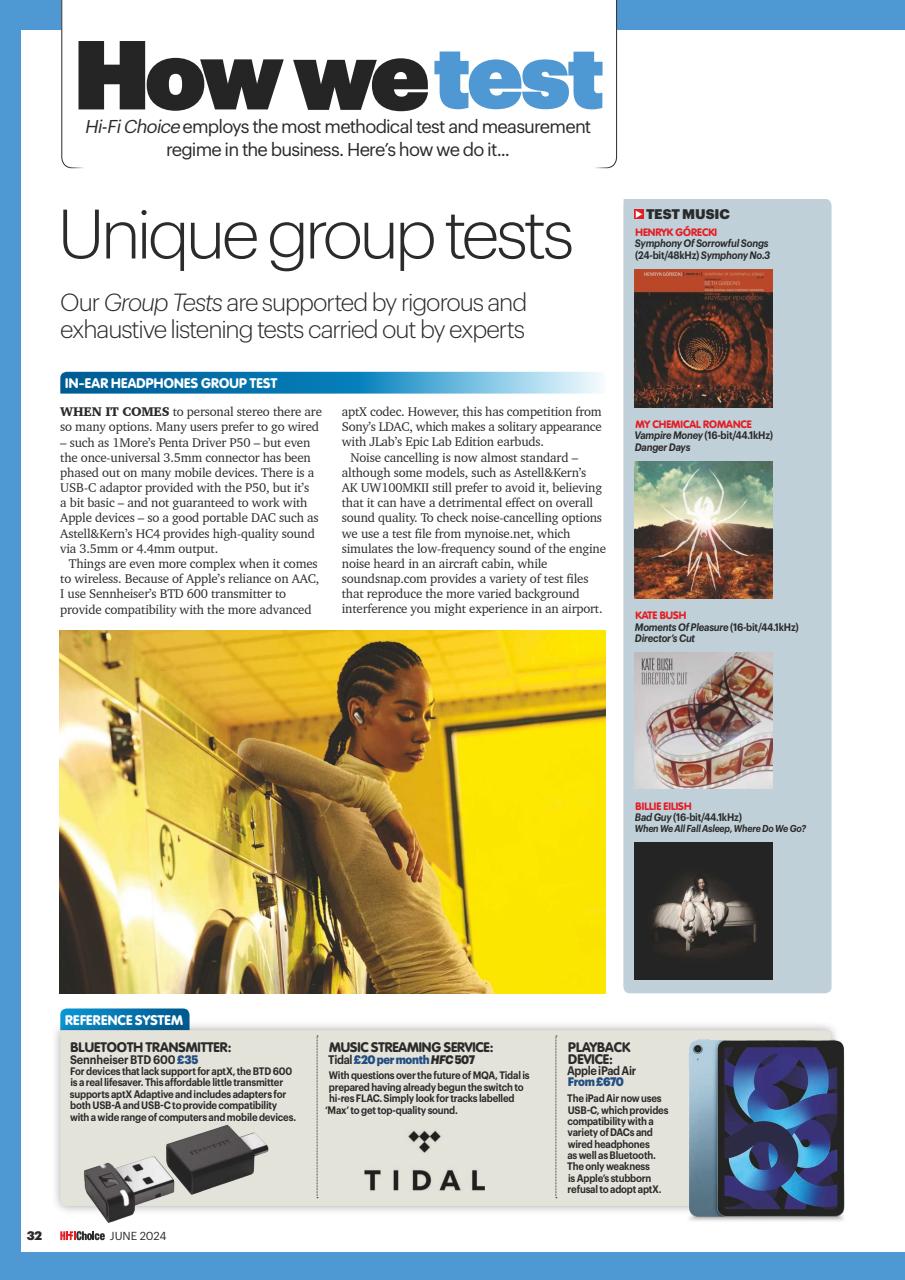 Hi-Fi Choice Preview Pages