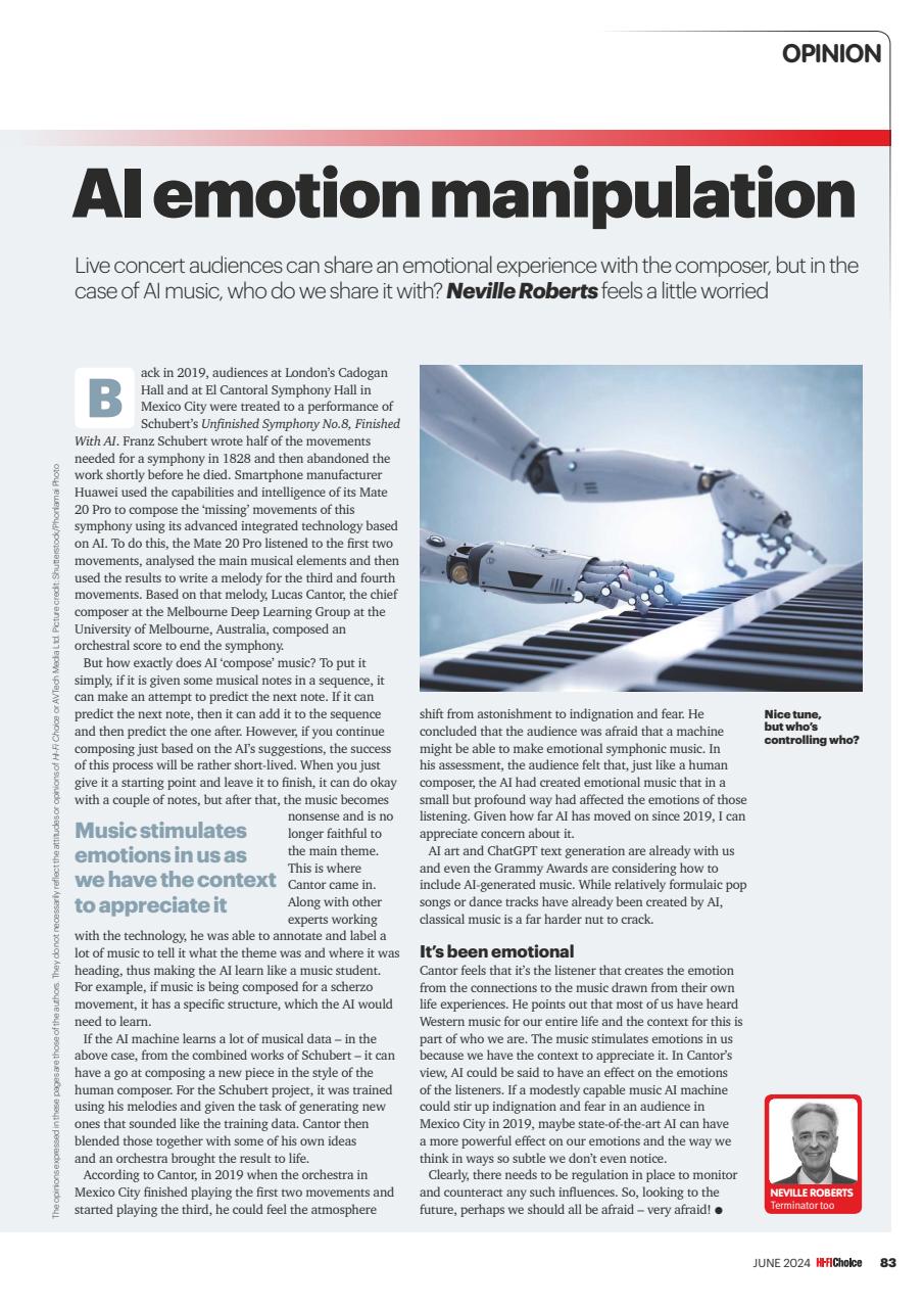 Hi-Fi Choice Preview Pages