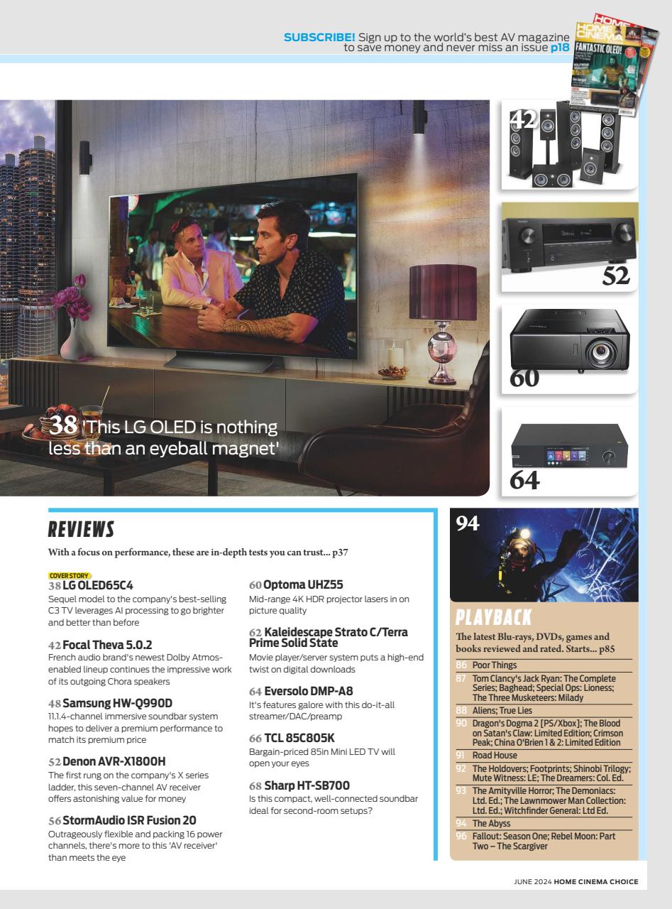 Home Cinema Choice Preview Pages