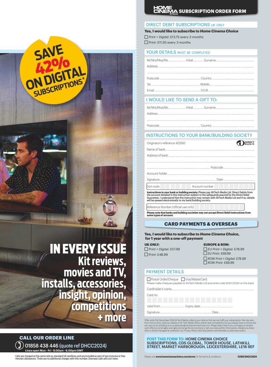 Home Cinema Choice Preview Pages